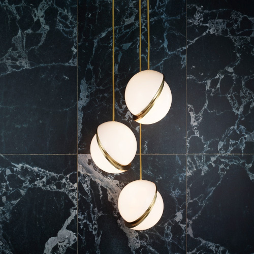 Подвесной светильник Crescent 3S brass фото 3 Подвесной светильник Crescent 3S brass фото 3