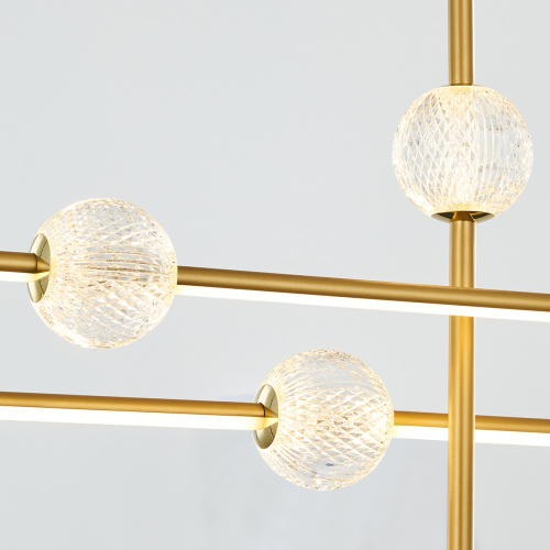 Подвесной светильник MD21001050-3B gold фото 3