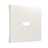 W1196013/ Накладка для розетки HDMI (перламутровый рифленый) W1196013