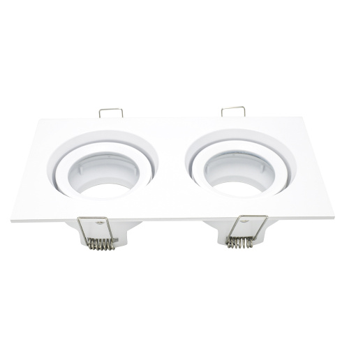 ST255.528.02 Св-к встр. Белый GU10 2*50W  IP65 L180xW90xH40 220V Без ламп Встраиваемые светильники фото 4