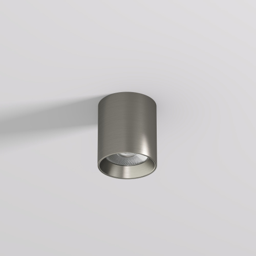 DK2610-DN Накладной светильник SHINE TUBE со светодиодом, D70*H80, IP20, 3000К, 10W, RA?90, темный никель, алюминий фото 3