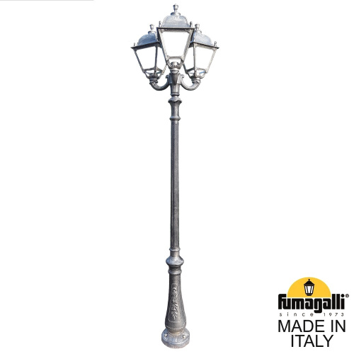 Fumagalli Парковый фонарь FUMAGALLI NEBO OFIR/SIMON 3L U33.202.R30.BYH27 Fumagalli Парковый фонарь FUMAGALLI NEBO OFIR/SIMON 3L U33.202.R30.BYH27