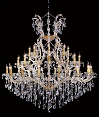 Crystal Lux Люстра Crystal Lux HOLLYWOOD SP16+8+8 GOLD Crystal Lux Люстра Crystal Lux HOLLYWOOD SP16+8+8 GOLD
