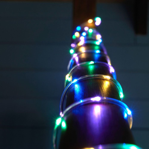 Светодиодная гирлянда Feron CL587 линейная Мини Дюралайт мультиколор с контроллером, 15м, c питанием от сети 220V фото 7