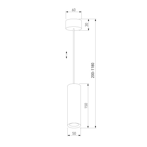 Подвесной светодиодный светильник 50246 LED фото 6