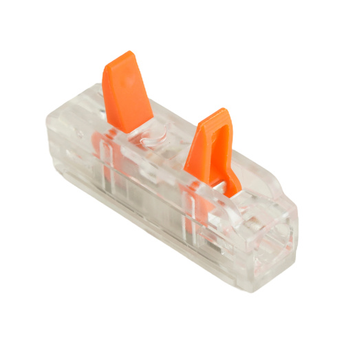 Клемма супер-компактная проходная серии 219 на 1 контакт STEKKER,LD219-421, 1ввод,1вывод на полюс (DIY упак 10 шт) фото 4