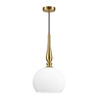4766/1 PENDANT ODL21 413 белый/бронзовый Подвес E27 60W RUNGA