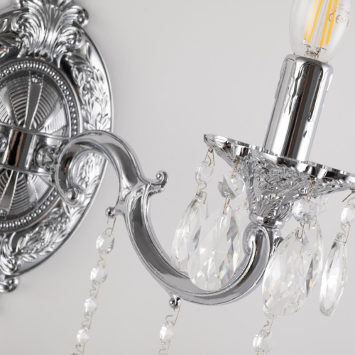 Бра с хрустальными подвесками AL7801B10/2/175 A Ni Bohemia Ivele Crystal (Богемия Ивеле Кристалл) фото 8