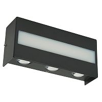 Светильник уличный светодиодный Feron DH902, 12W, 950Lm, 3000K, черный