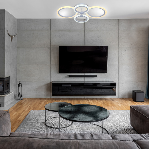 Потолочный светильник Escada 10224/4 LED*56W White фото 3 Потолочный светильник Escada 10224/4 LED*56W White фото 3