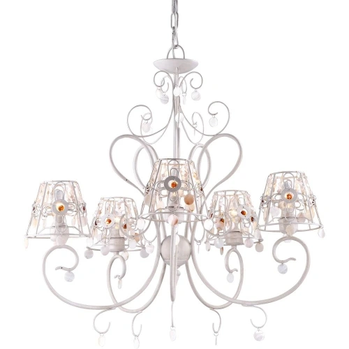 Подвесная люстра Arte Lamp IDILLIO A9027LM-5WA Подвесная люстра Arte Lamp IDILLIO A9027LM-5WA