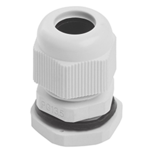 Сальник PG13,5 диаметр проводника 6-12 мм STEKKER, IP54, серый (без мембраны)