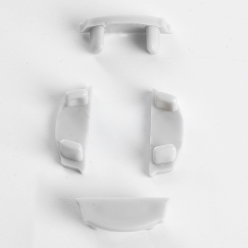 Заглушка без отверстия для профиля CAB264, LD370 (комплект 4шт) фото 3