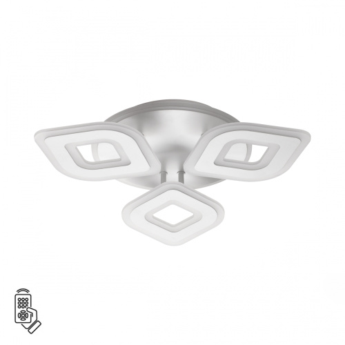 8255/62CL LEDIO LN 000 белый, металл/акрил Светильник потолочный с ПДУ LED 62W+подсветка 220V VIKKI 8255/62CL LEDIO LN 000 белый, металл/акрил Светильник потолочный с ПДУ LED 62W+подсветка 220V VIKKI