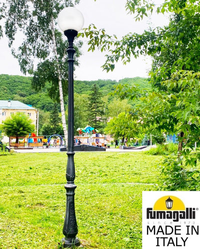 Парковый фонарь FUMAGALLI TABOR/GLOBE 400 G40.205.000.AYE27 фото 2 Парковый фонарь FUMAGALLI TABOR/GLOBE 400 G40.205.000.AYE27 фото 2