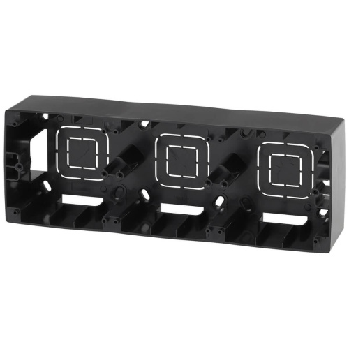 Коробка для накладного монтажа 3-постовая ЭРА 12 12-6103-06 Б0043185 Коробка для накладного монтажа 3-постовая ЭРА 12 12-6103-06 Б0043185