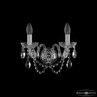 Бра хрустальные 1402B/2/141 Ni Bohemia Ivele Crystal (Богемия Ивеле Кристалл)