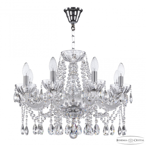 Люстра 5413/8/200 Ni Clear/M-1H Bohemia Ivele Crystal (Богемия Ивеле Кристалл) Люстра 5413/8/200 Ni Clear/M-1H Bohemia Ivele Crystal (Богемия Ивеле Кристалл)