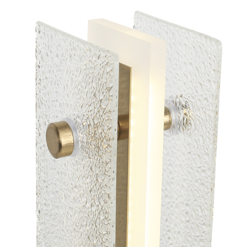 SL6245.204.01 Прикроватная лампа ST-Luce золотистый/Прозрачный LED 1*8W 4000K FAGY фото 2