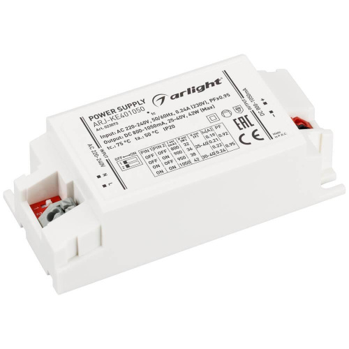 Драйвер Arlight ARJ-KE401050 25-40V 42W IP20 1,05A 023072 Драйвер Arlight ARJ-KE401050 25-40V 42W IP20 1,05A 023072