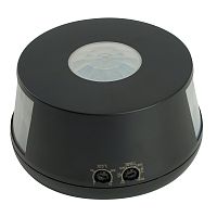 Датчик движения 2000W 30m  360°(верт.) чёрный SEN19