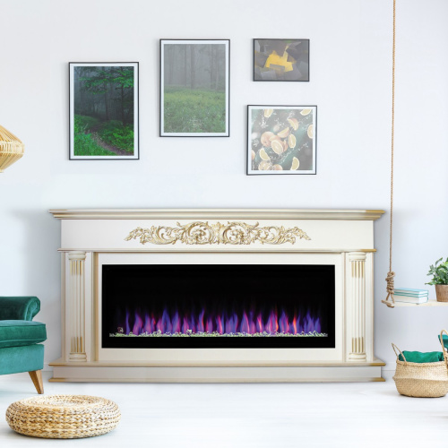 Электрокамин RealFlame Prince 50 WT с очагом Saphir 50 фото 7 Электрокамин RealFlame Prince 50 WT с очагом Saphir 50 фото 7
