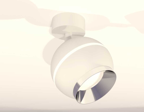 Комплект накладного светильника Ambrella light Techno Spot XM1101002 SWH/PSL белый песок/серебро полированное (A2202, C1101, N7032) фото 3