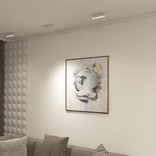 DK8006-WH Акцентный светильник SMART LENS 9W DIM 3000K-6000K белый фото 3