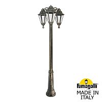 Fumagalli Садово-парковый фонарь FUMAGALLI RICU BISSO/RUT 3L DN E26.157.S30.BXE27DN