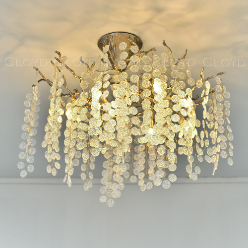 Люстра Cloyd HAOMA C8 / выс. 50 см - латунь (арт.11109) фото 2 Люстра Cloyd HAOMA C8 / выс. 50 см - латунь (арт.11109) фото 2