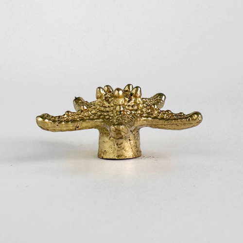 Ручка-кнопка MOS006 brass фото 3