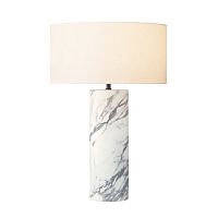 Настольная лампа 5003T white marble