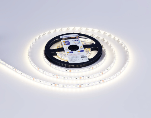 Светодиодная лента 24В 2835 120Led 10Вт/м 4500K IP20 5м фото 3