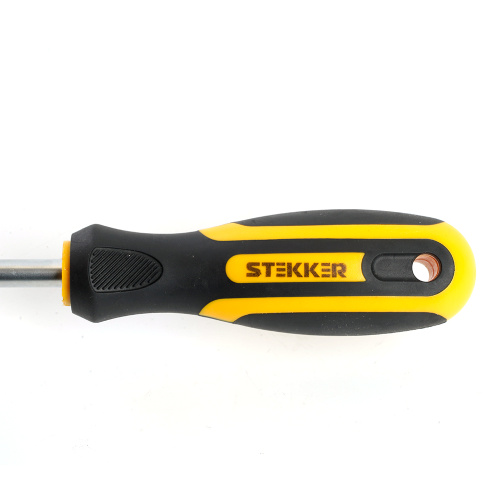 Отвертка крестовая STEKKER Ph 3 х 150 мм, Cr-V, SDM-PH3-150 фото 5