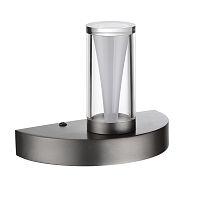 7143/5WL HIGHTECH ODL26 513 Настенный светильник темный никель/акрилл/металл IP20 LED 5W 402Лм 3000K 180° 220V DEFANCE