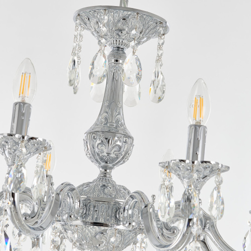 Люстра с хрустальными подвесками AL78101/8/250 B NW Bohemia Ivele Crystal (Богемия Ивеле Кристалл) фото 6 Люстра с хрустальными подвесками AL78101/8/250 B NW Bohemia Ivele Crystal (Богемия Ивеле Кристалл) фото 6