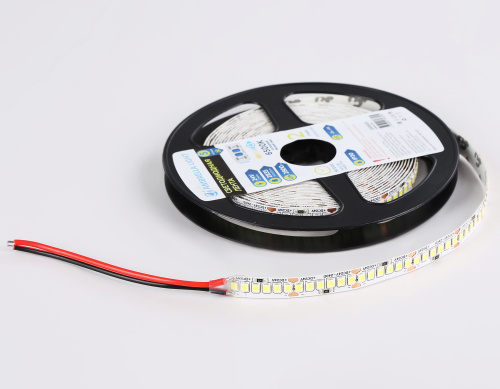 Светодиодная лента 24В 2835 240Led 22Вт/м 6500K IP20 5м фото 7