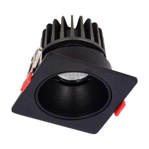 ST052.408.01 Встраиваемый корпус для светодиодного модуля серии ST850, ST851 ST-Luce Черный SHIFT фото 3