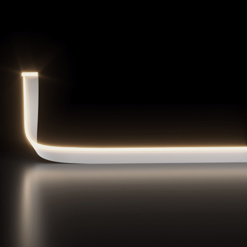 Светодиодный гибкий неон 24 В 10 Вт/м 120 Led/м 2835 IP65, теплый белый 3300K, 5м 24V 10W 120Led 2835 IP65 фото 3 Светодиодный гибкий неон 24 В 10 Вт/м 120 Led/м 2835 IP65, теплый белый 3300K, 5м 24V 10W 120Led 2835 IP65 фото 3