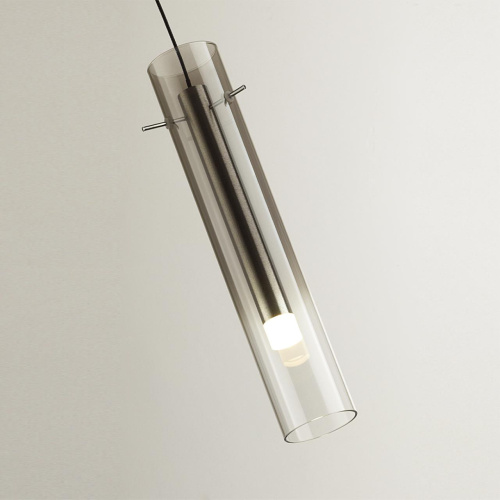 5062/5LA PENDANT ODL24 383 серебристый/дымчатый/металл/стекло Подвес LED 5W 3000K SHINY фото 3 5062/5LA PENDANT ODL24 383 серебристый/дымчатый/металл/стекло Подвес LED 5W 3000K SHINY фото 3