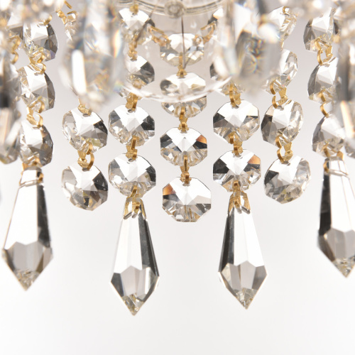 Подвесной светильник с хрусталём 14781P/11 G Drops Bohemia Ivele Crystal (Богемия Ивеле Кристалл) фото 5