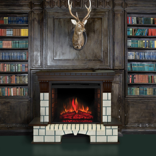 Электрокамин RealFlame Stone 26 AO античный дуб с очагом Epsilon 26 S IR фото 10 Электрокамин RealFlame Stone 26 AO античный дуб с очагом Epsilon 26 S IR фото 10
