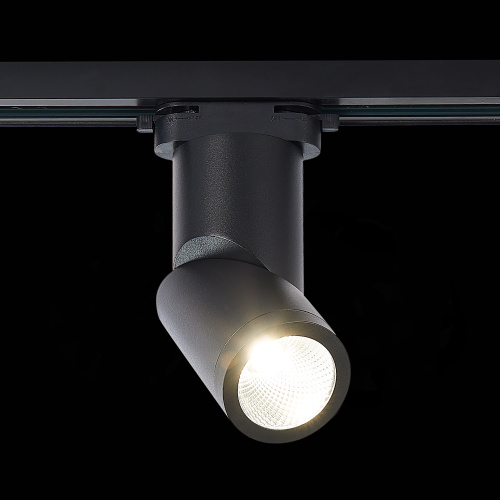 ST650.446.10 Св-к трек. Черный LED 1*10W 4000K 800Lm Ra>90 38° IP20 D60xH190 165-265V BASE