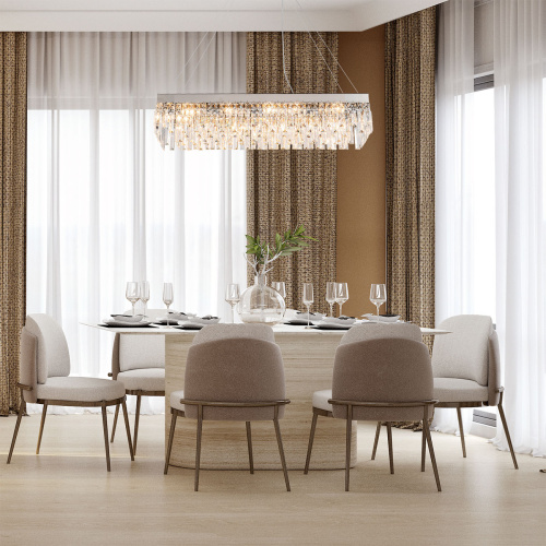 Подвесной светильник 12026/12PL Chrome фото 2