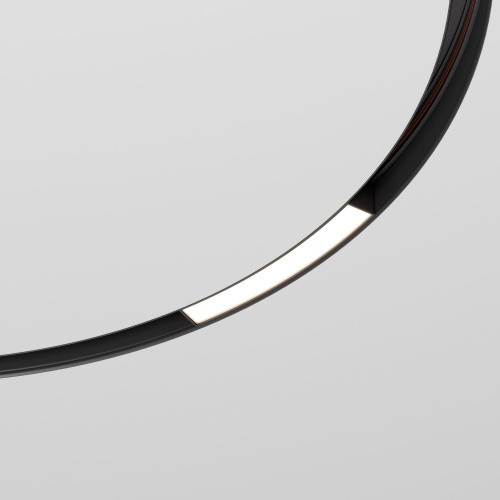 Slim Magnetic Трековый светильник для радиусного шинопровода 8W 4200K Planar чёрный Ø 800мм 85179/01 Slim Magnetic Трековый светильник для радиусного шинопровода 8W 4200K Planar чёрный Ø 800мм 85179/01