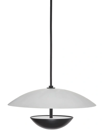 Чёрный подвесной светильник "Риом"