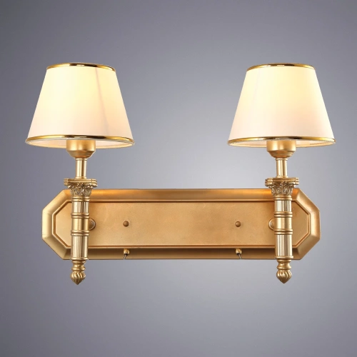 Бра Arte Lamp BUDAPEST A9185AP-2SG фото 2 Бра Arte Lamp BUDAPEST A9185AP-2SG фото 2