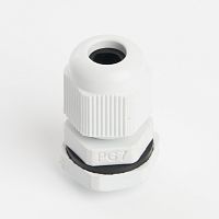Сальник PG7 диаметр проводника 3-6,5 мм STEKKER, IP54, серый (DIY упаковка 3 шт) (без мембраны)