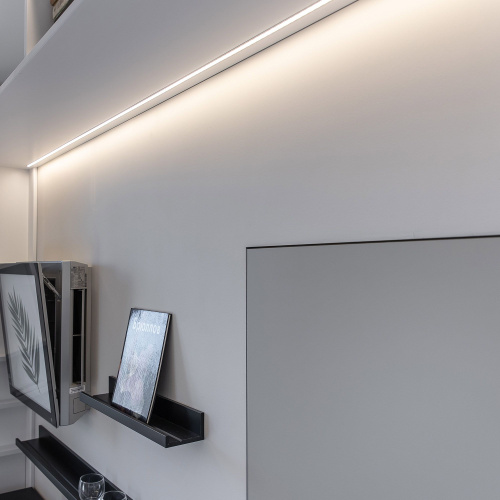 Встраиваемый алюминиевый профиль для светодиодной ленты LL-2-ALP007 фото 5