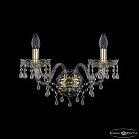 Бра хрустальные 1410B/2/195/XL G V0300 Bohemia Ivele Crystal (Богемия Ивеле Кристалл)